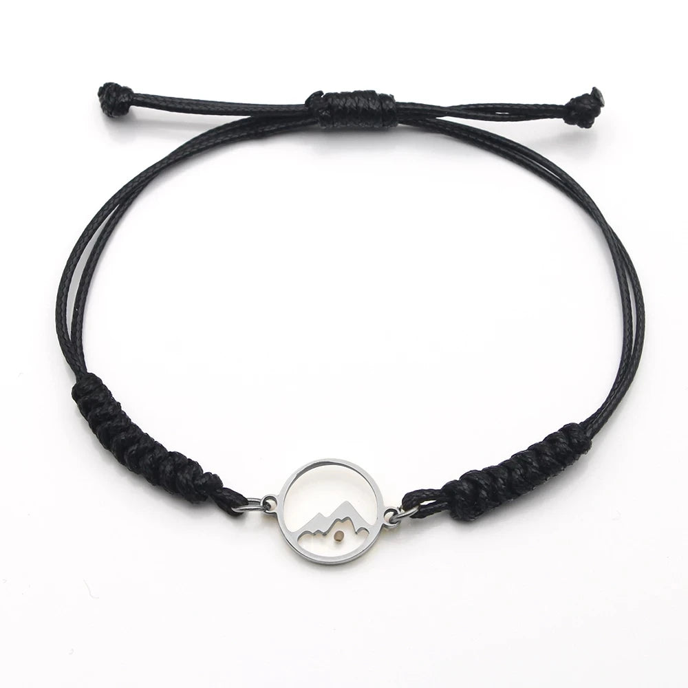 Pulsera "La Fe Mueve Montañas" Con Semilla de Mostaza