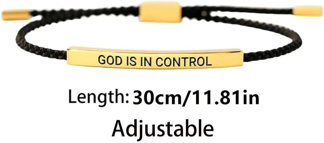 Pulsera “Dios Tiene el Control” – Regalo Cristiano