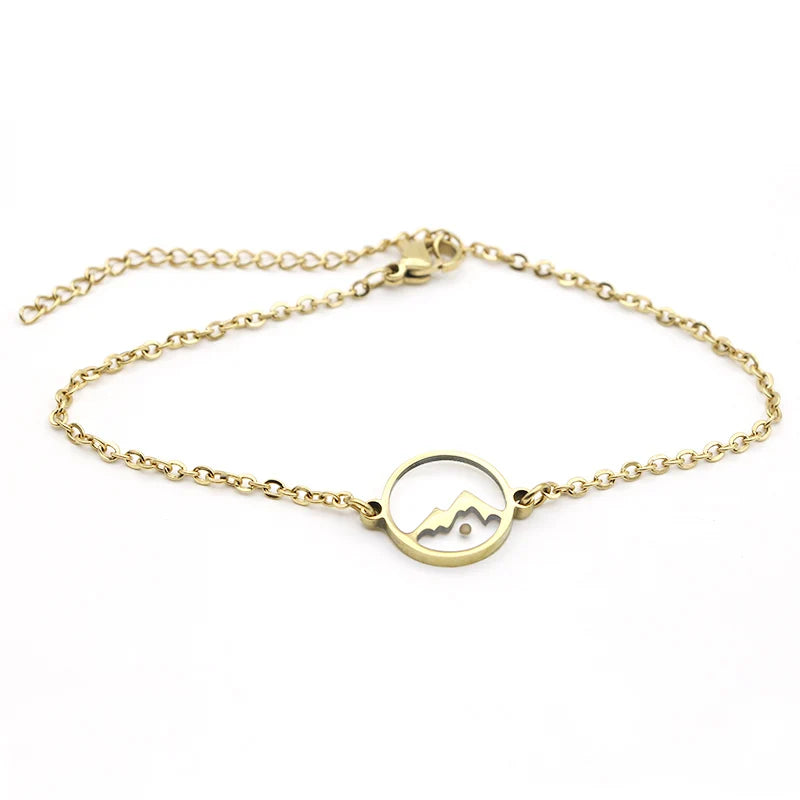 Pulsera "La Fe Mueve Montañas" Con Semilla de Mostaza