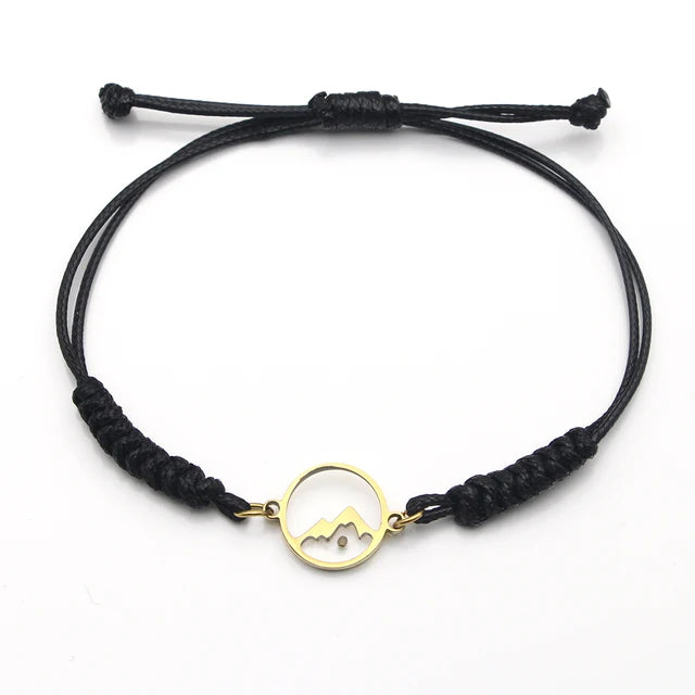 Pulsera "La Fe Mueve Montañas" Con Semilla de Mostaza