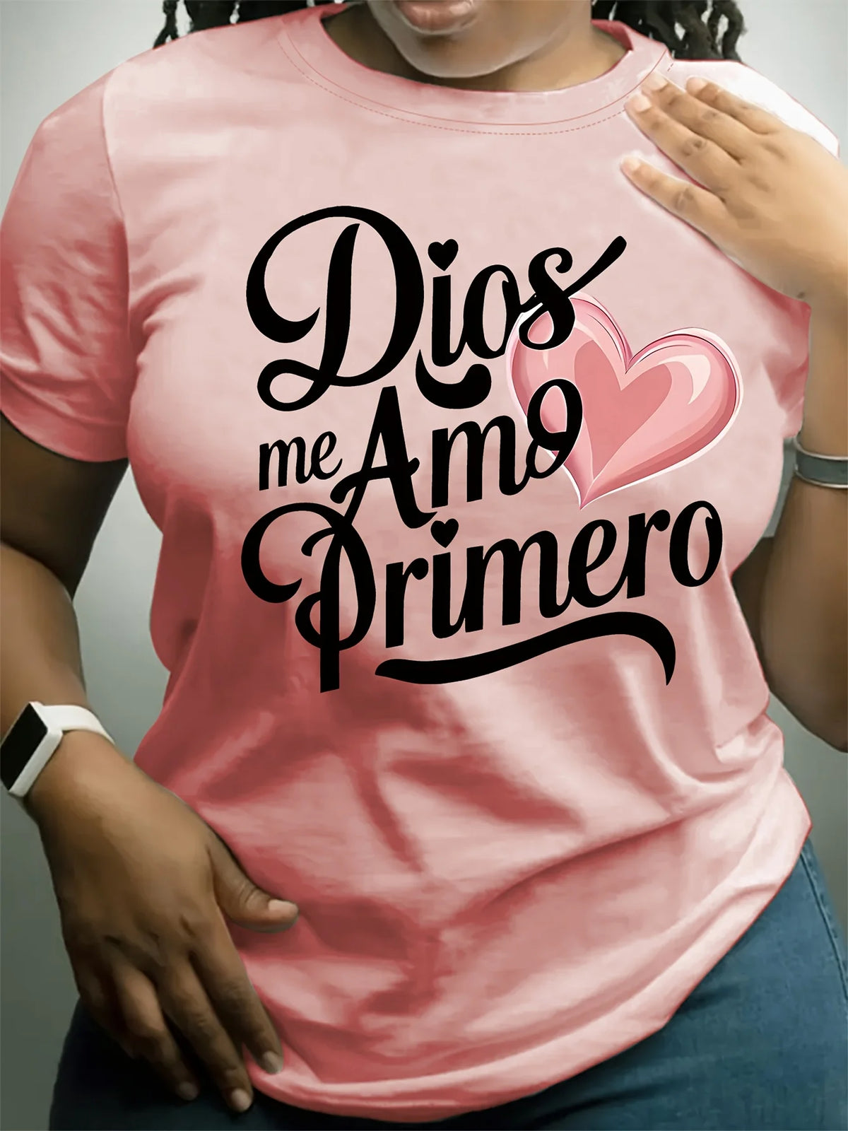 Camiseta Cristiana- Dios Me Amó Primero