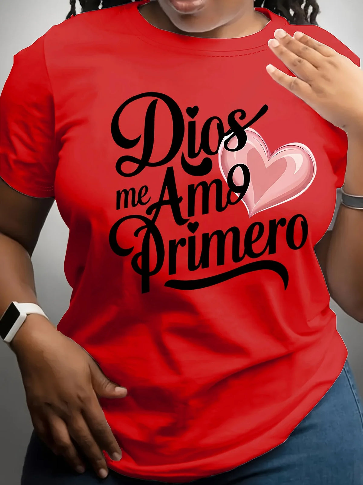 Camiseta Cristiana- Dios Me Amó Primero