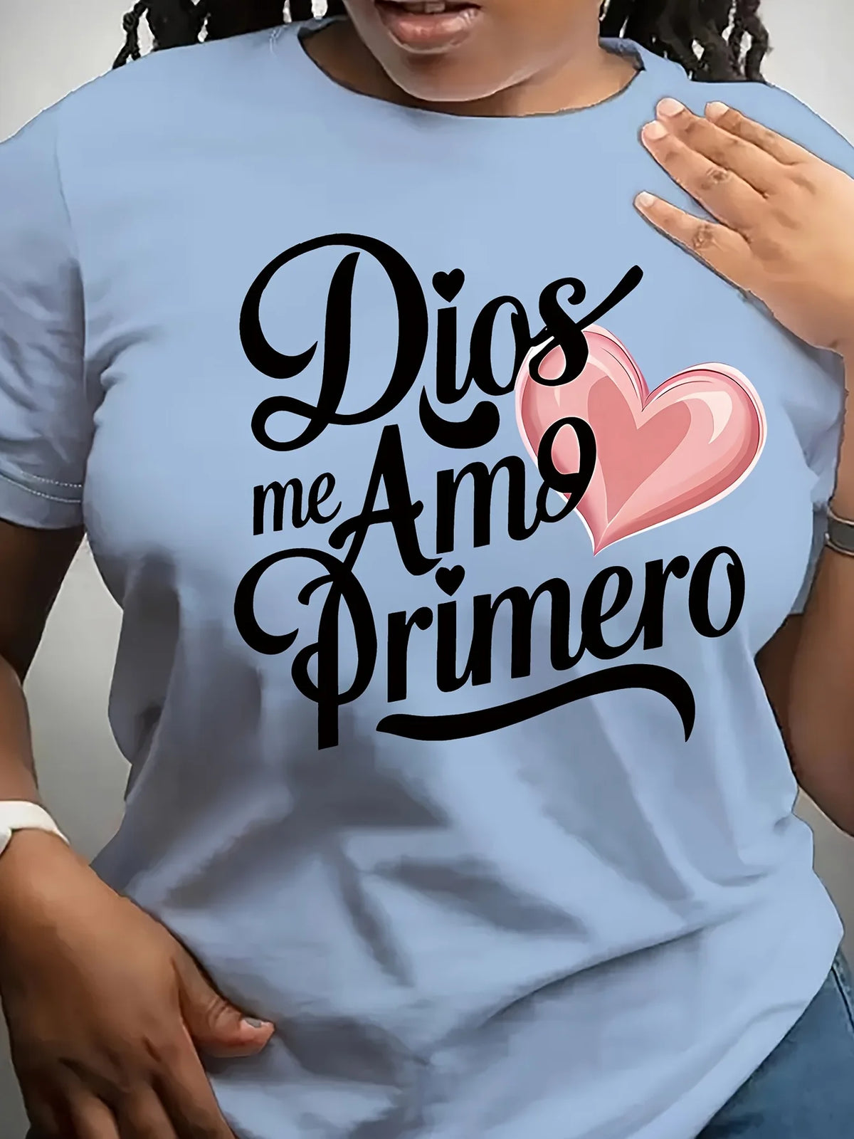 Camiseta Cristiana- Dios Me Amó Primero