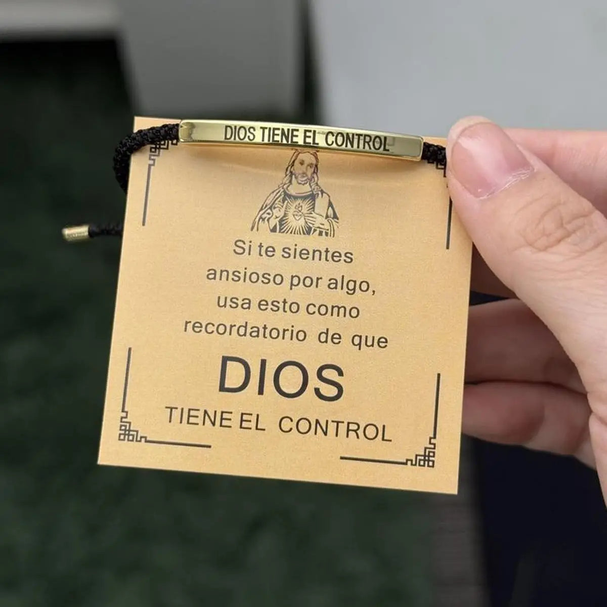 Pulsera “Dios Tiene el Control” – Regalo Cristiano