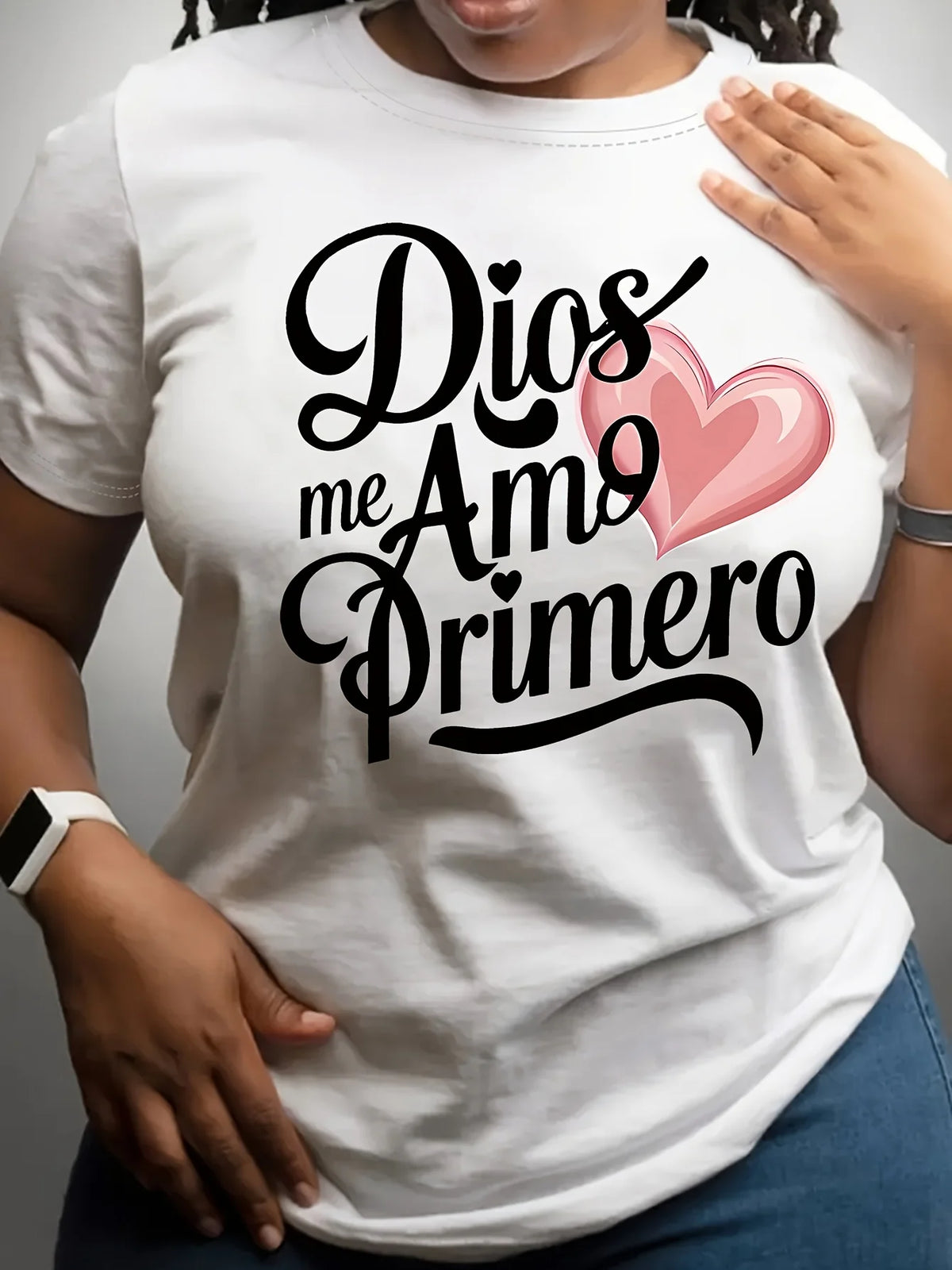 Camiseta Cristiana- Dios Me Amó Primero