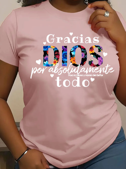 Camiseta Cristiana - Gracias Dios