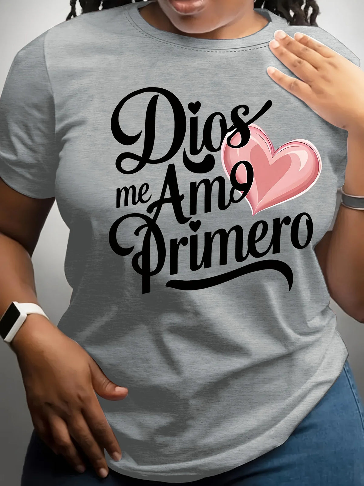 Camiseta Cristiana- Dios Me Amó Primero