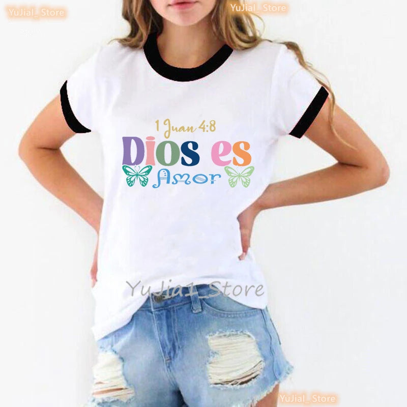 Dios Es Amor - Camiseta Cristiana Para Mujer 1 Juan 4:8