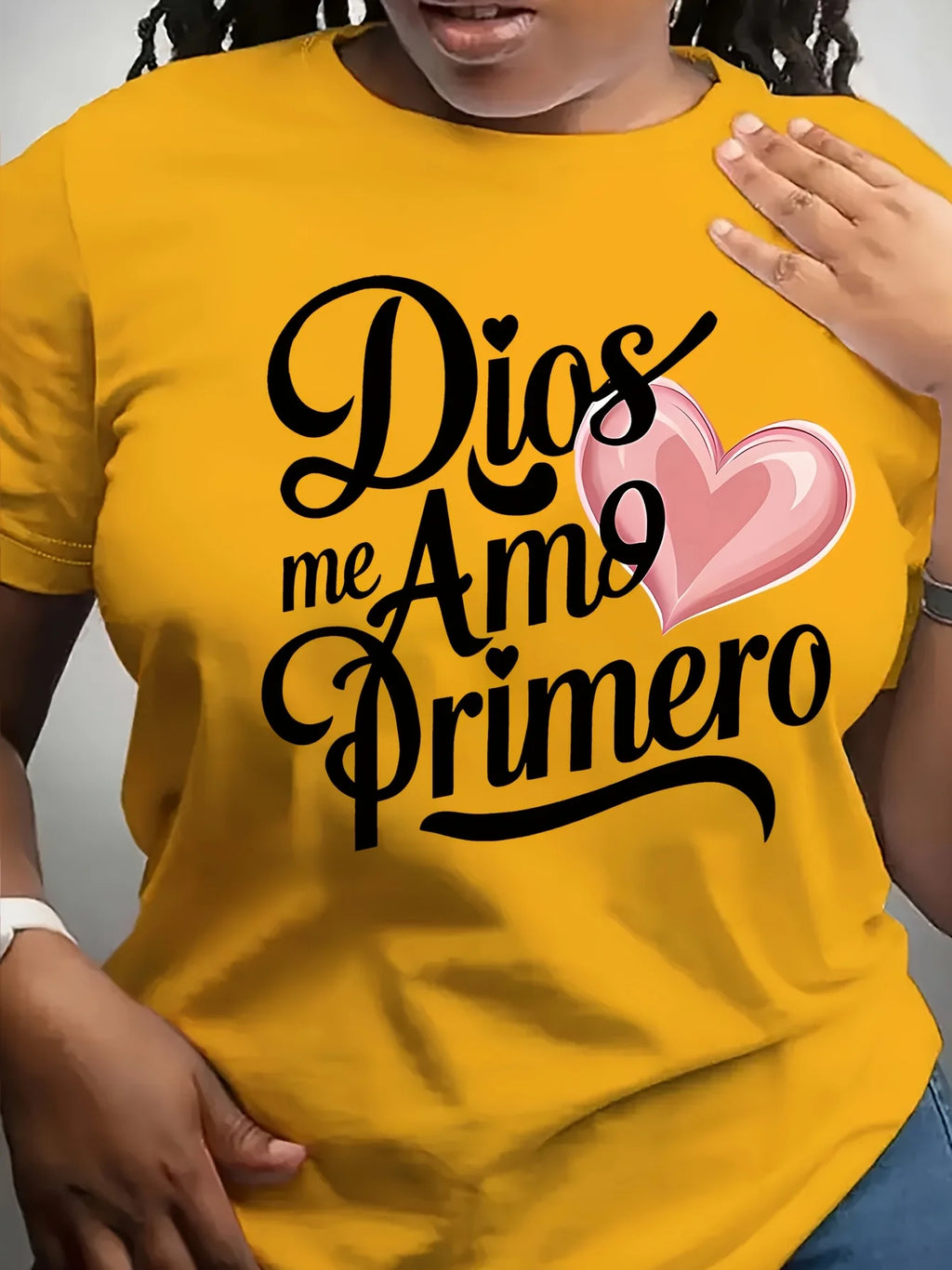 Camiseta Cristiana- Dios Me Amó Primero